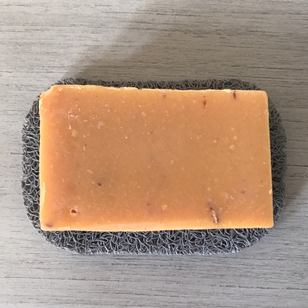 Organic Turmeric , Honey , Orange , Oatmeal soap - Picture 4 of 5